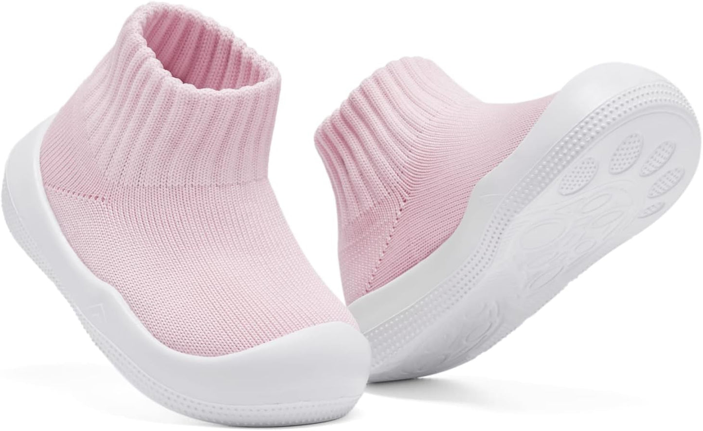 Eashi Baby Boy Girl Non-Skid Indoor Infant Walking Shoes Breathable Warm Elastic Sock Shoes with