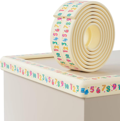 Edge Protector for Baby 6.5ft Soft Protective Foam Cushion Furniture Edge and Corner Guards Baby