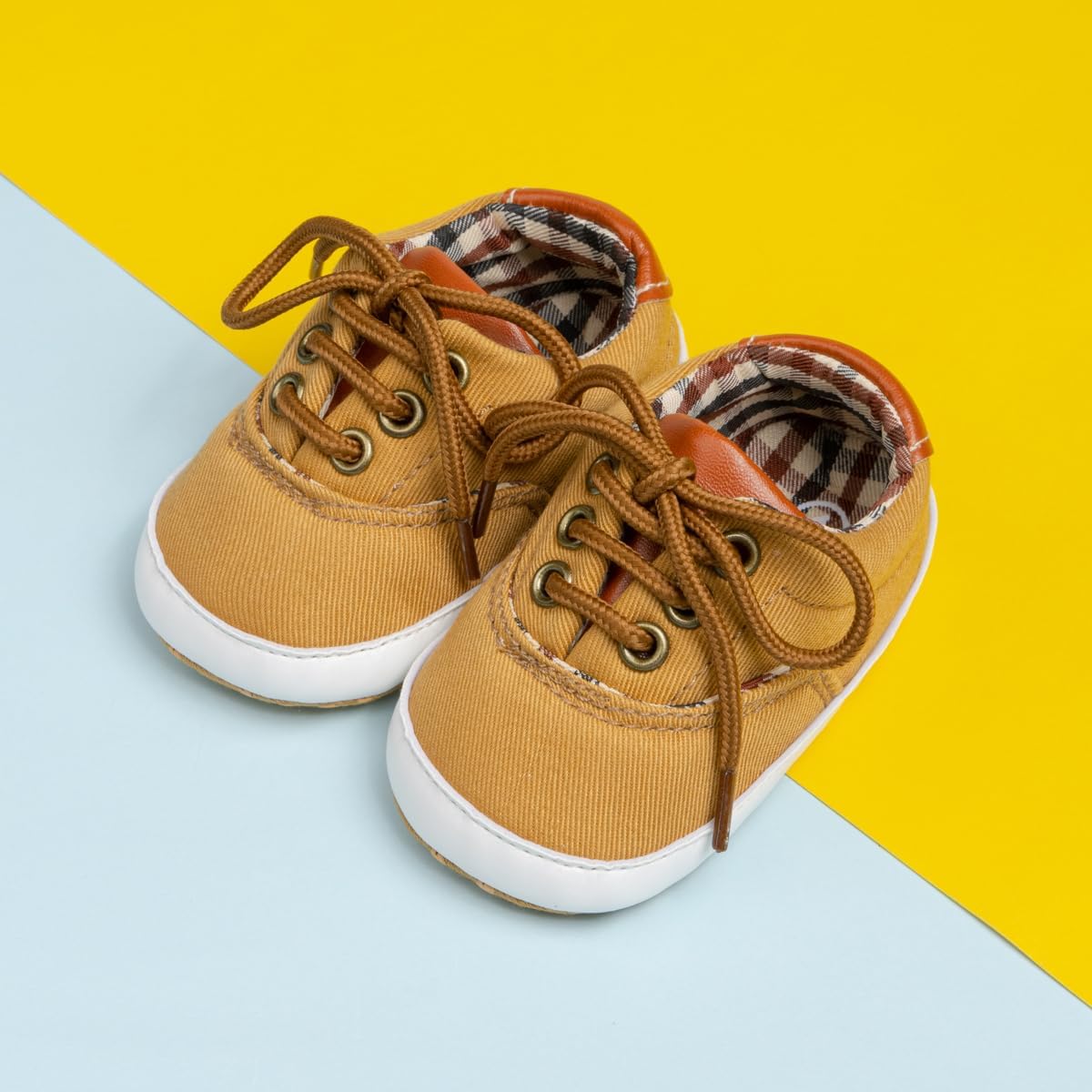 Morbido Infant Baby Boys Girls Canvas Sneaker Toddler Slip On Anti Skid Newborn First Walkers Candy