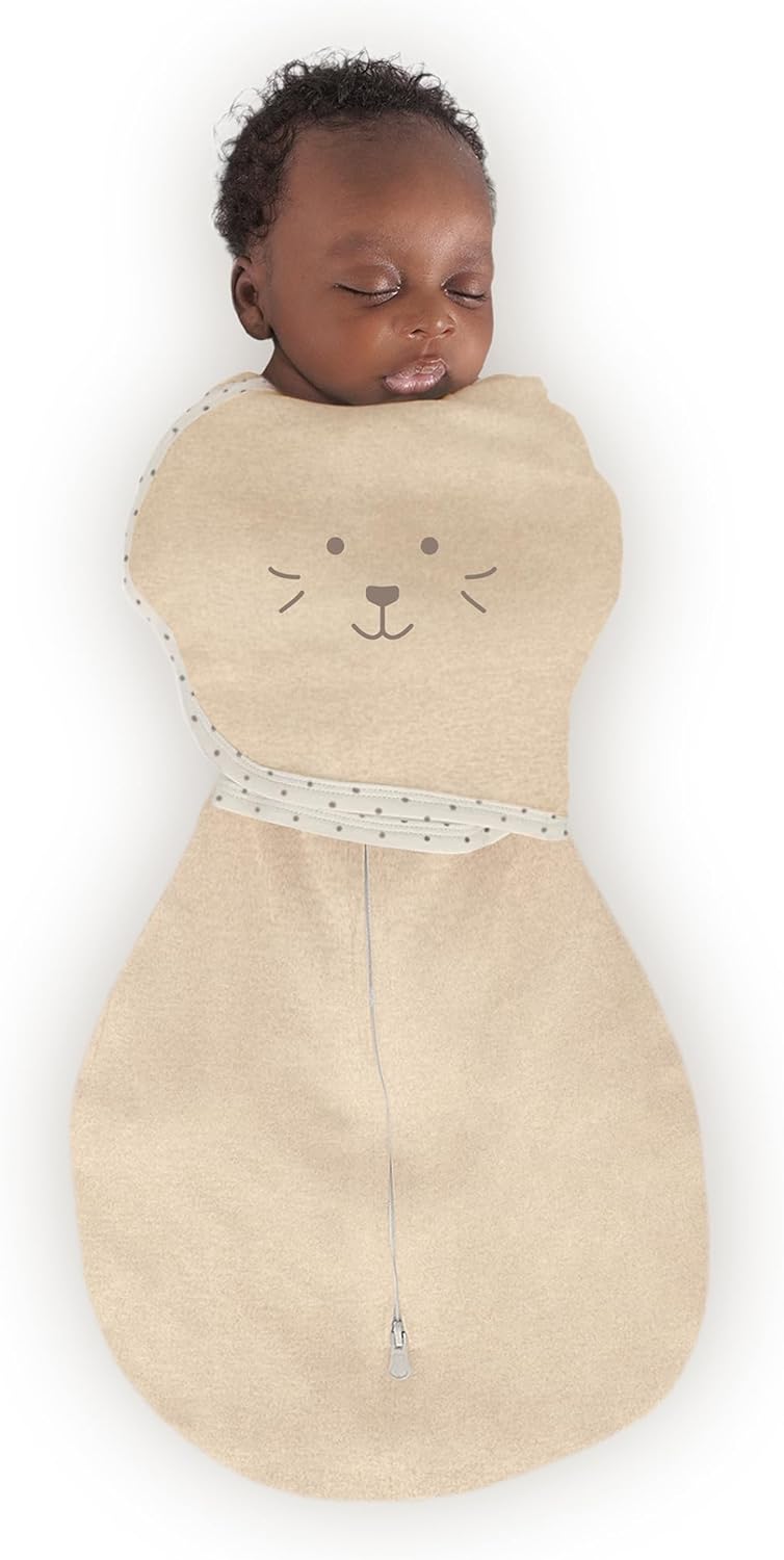 SwaddleDesigns 6-Way Omni Swaddle Sack Arms Up Swaddle for Newborn, More Options to Calm Startle