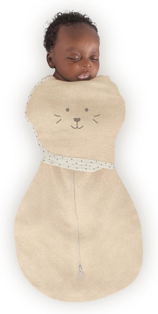 SwaddleDesigns 6-Way Omni Swaddle Sack Arms Up Swaddle for Newborn, More Options to Calm Startle