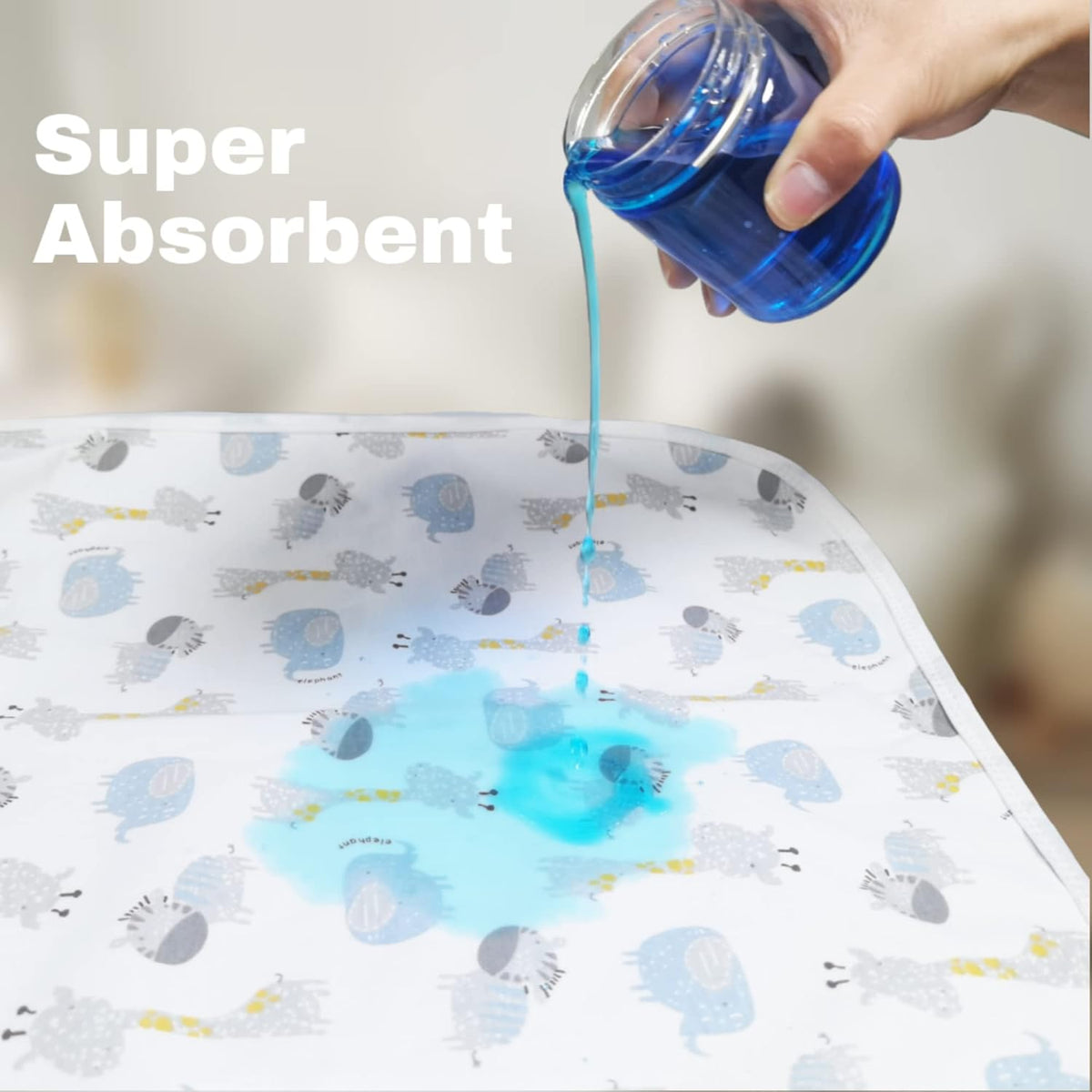 Large Baby Diaper Changing Pads Soft Cotton Waterproof Changing Pad for Baby 27.5X37.5 inches
