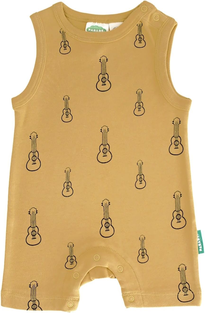 PARADE Organic Tank Rompers - Signature Prints