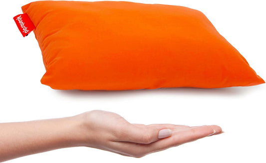 Pipsqueak Microfiber Pillow - Small, Mini, Tiny - 11 x 7 in - Perfect for Travel, Cars, Airplanes