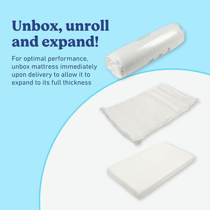 Graco Premium Crib Mattress & Protector Value Bundle (2-Pack) – Includes GREENGUARD Gold Certified