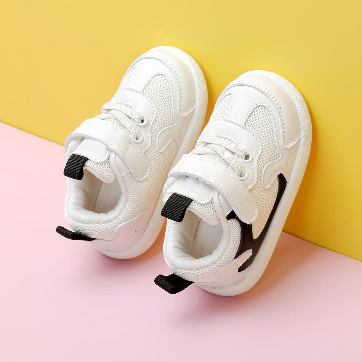 Baby Boy Girl Shoes Infant Non Slip Sneakers Breathable Lightweight Toddler First Walking Shoes 6