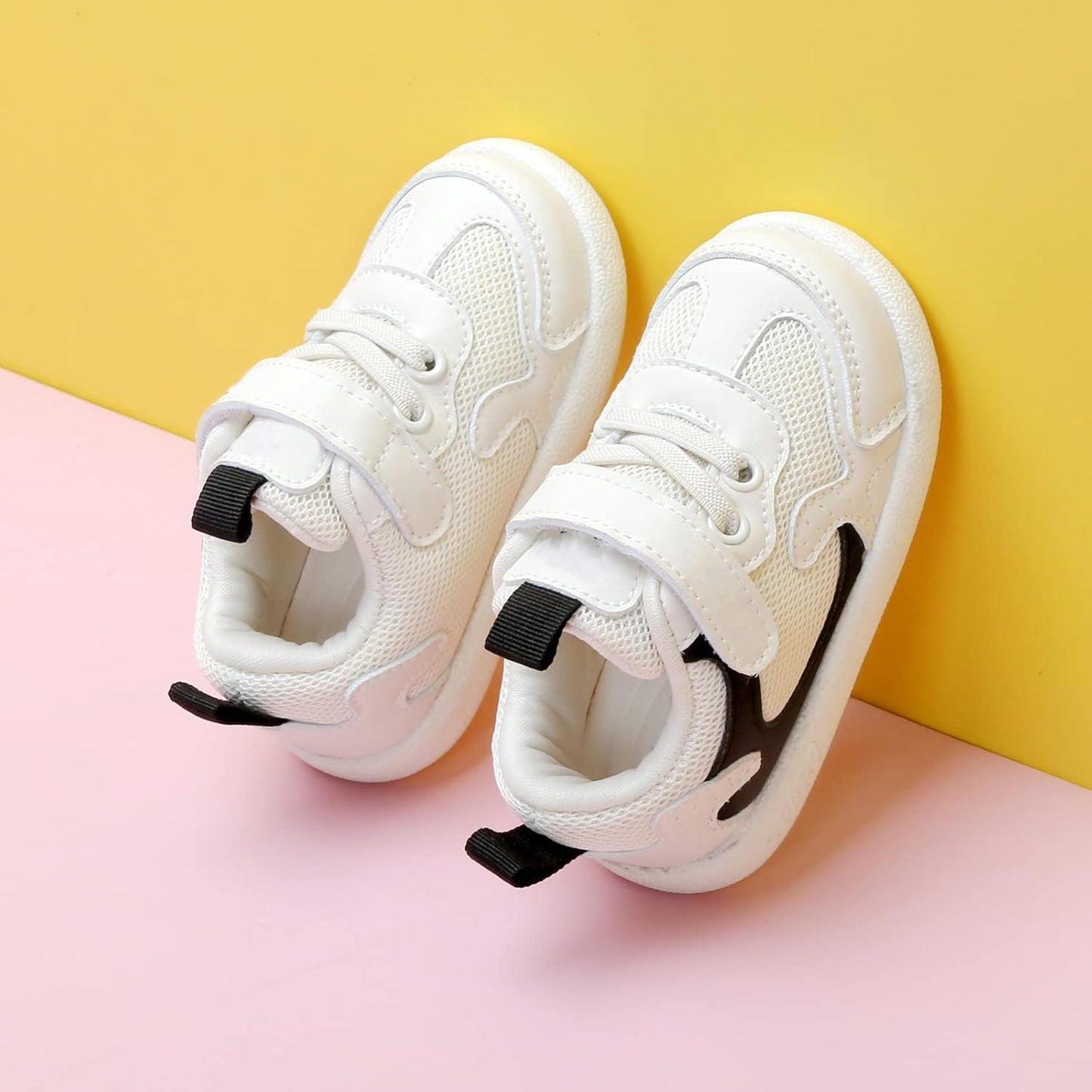 Baby Boy Girl Shoes Infant Non Slip Sneakers Breathable Lightweight Toddler First Walking Shoes 6