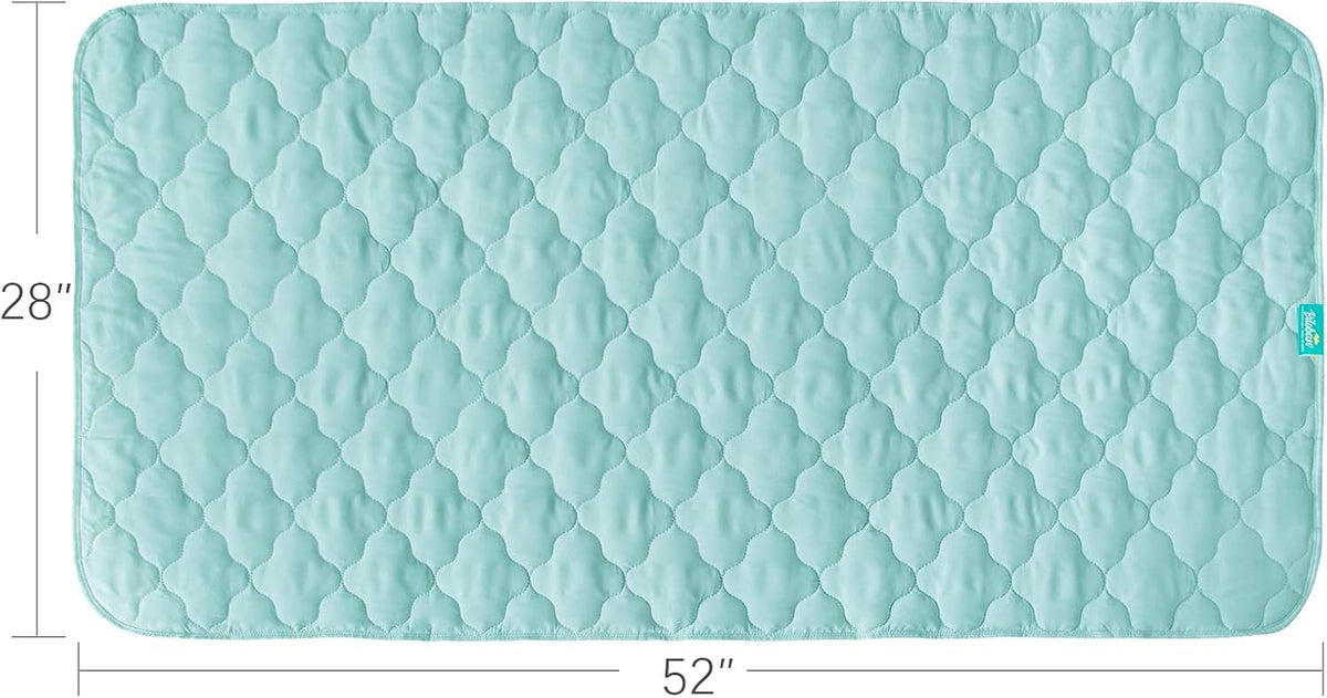 Waterproof Crib Mattress Protector Pad Cover 28" x 52", Anti Slip & Absorbent Waterproof Bed Pads