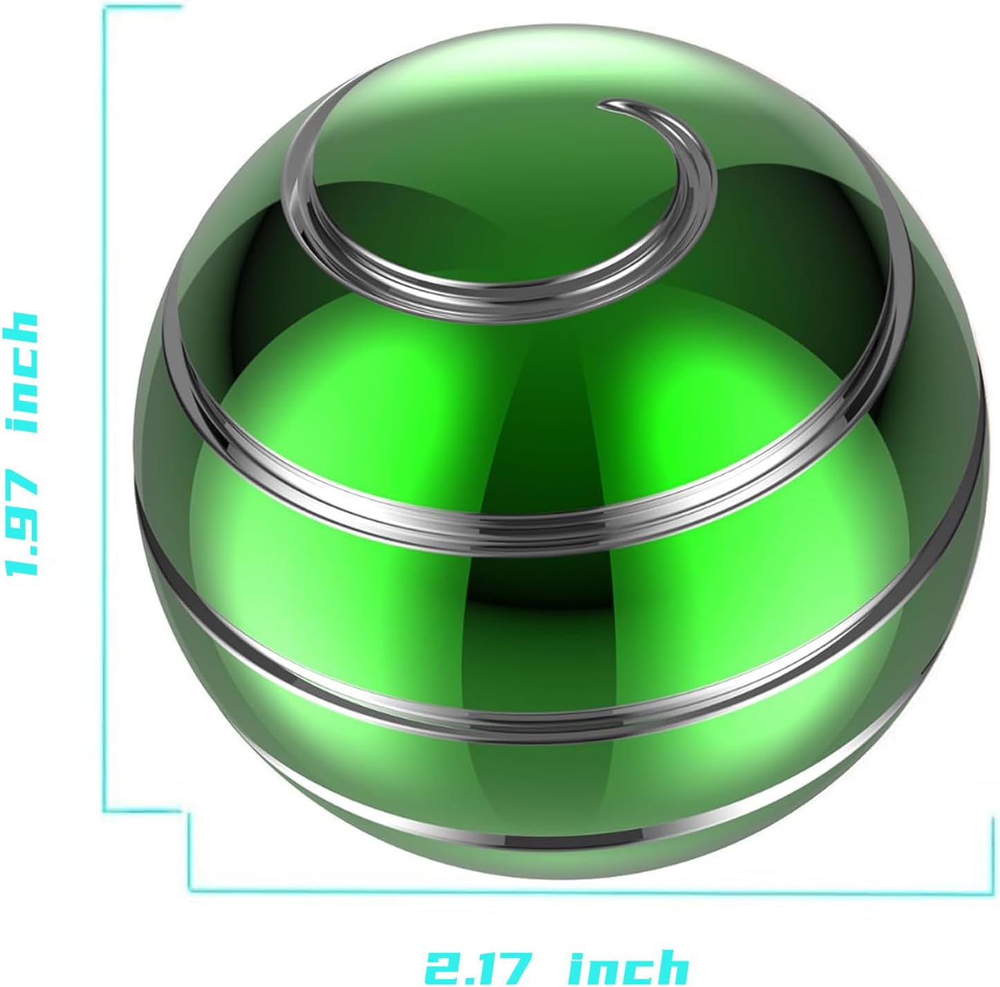 Desk Toys, 2.17'' Kinetic Spinning Ball for Adults, Kinetic Fidget Desk Toys for Party Favors