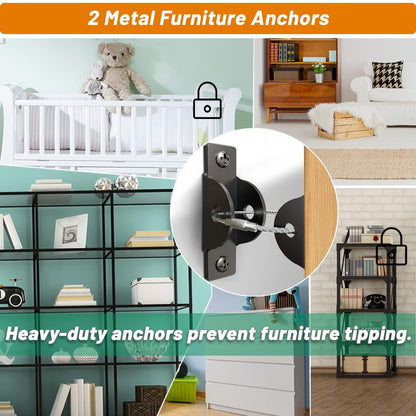 Baitiny Baby Proofing Kit, 85-Piece Set with Child Proof Cabinet Locks