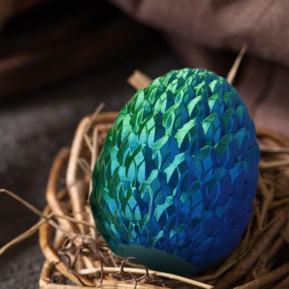 3D prited dragon ,3D Printed Dragon in Egg, Crystal Dragon Fidget Toy for Adult, Home Office Decor