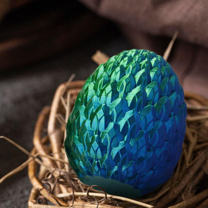 3D prited dragon ,3D Printed Dragon in Egg, Crystal Dragon Fidget Toy for Adult, Home Office Decor