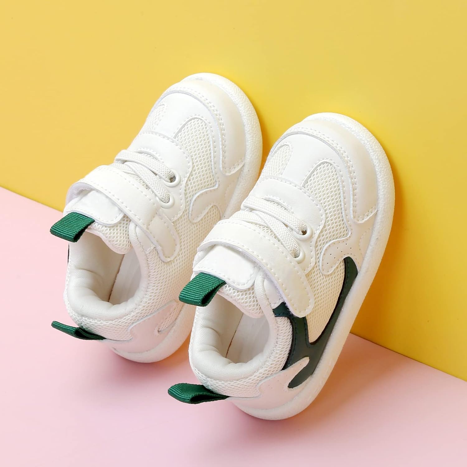 Baby Boy Girl Shoes Infant Non Slip Sneakers Breathable Lightweight Toddler First Walking Shoes 6