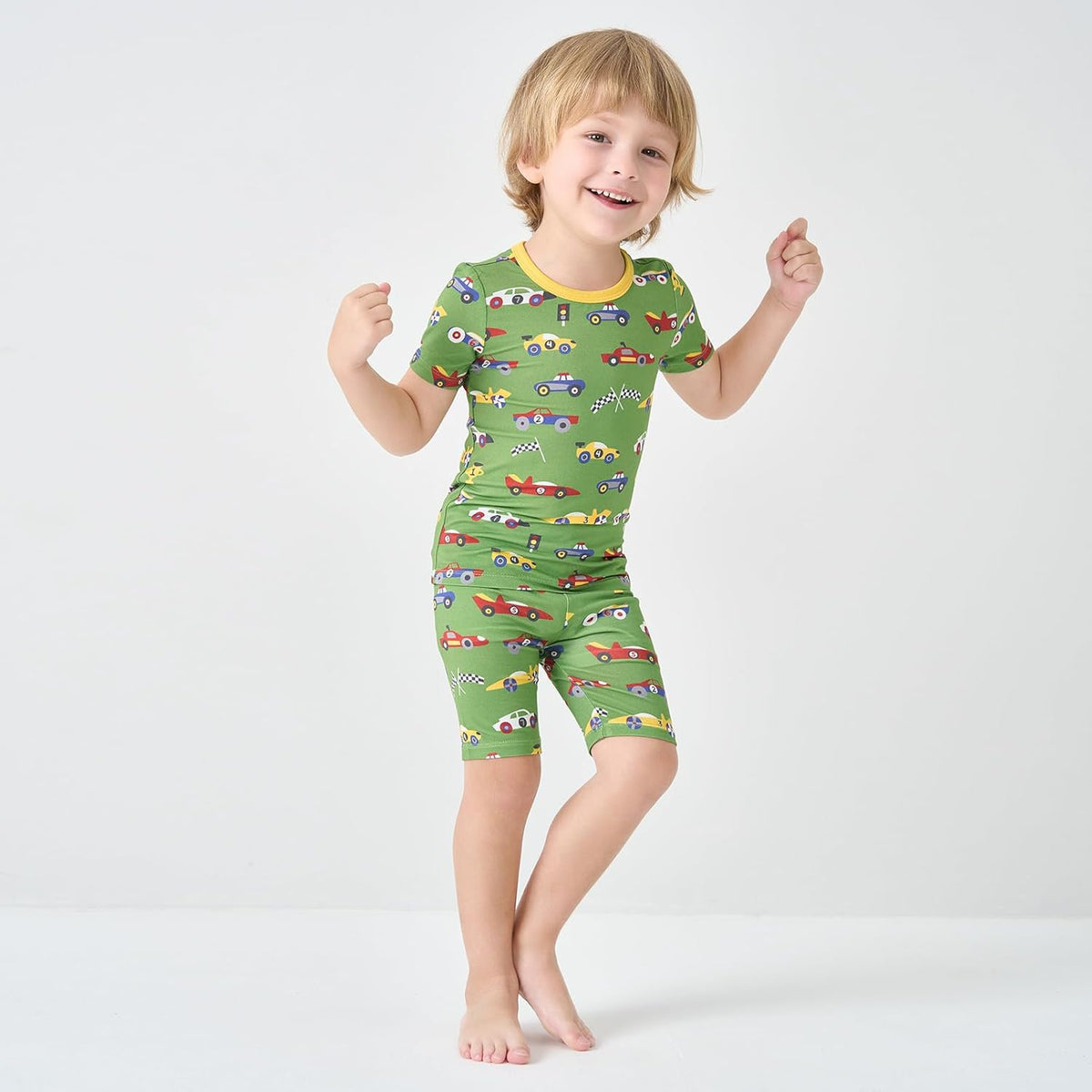 pureborn Baby Viscose From Bamboo Pajamas Set Pjs - Kids Toddler Girl Snug Fit Viscose Sleepwear