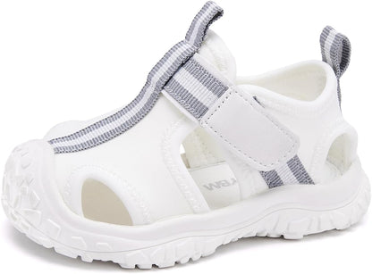BMCiTYBM Baby Boy Girl Closed Toe Summer Sandals Lightweight Shoes Infant Non-Slip First Walking
