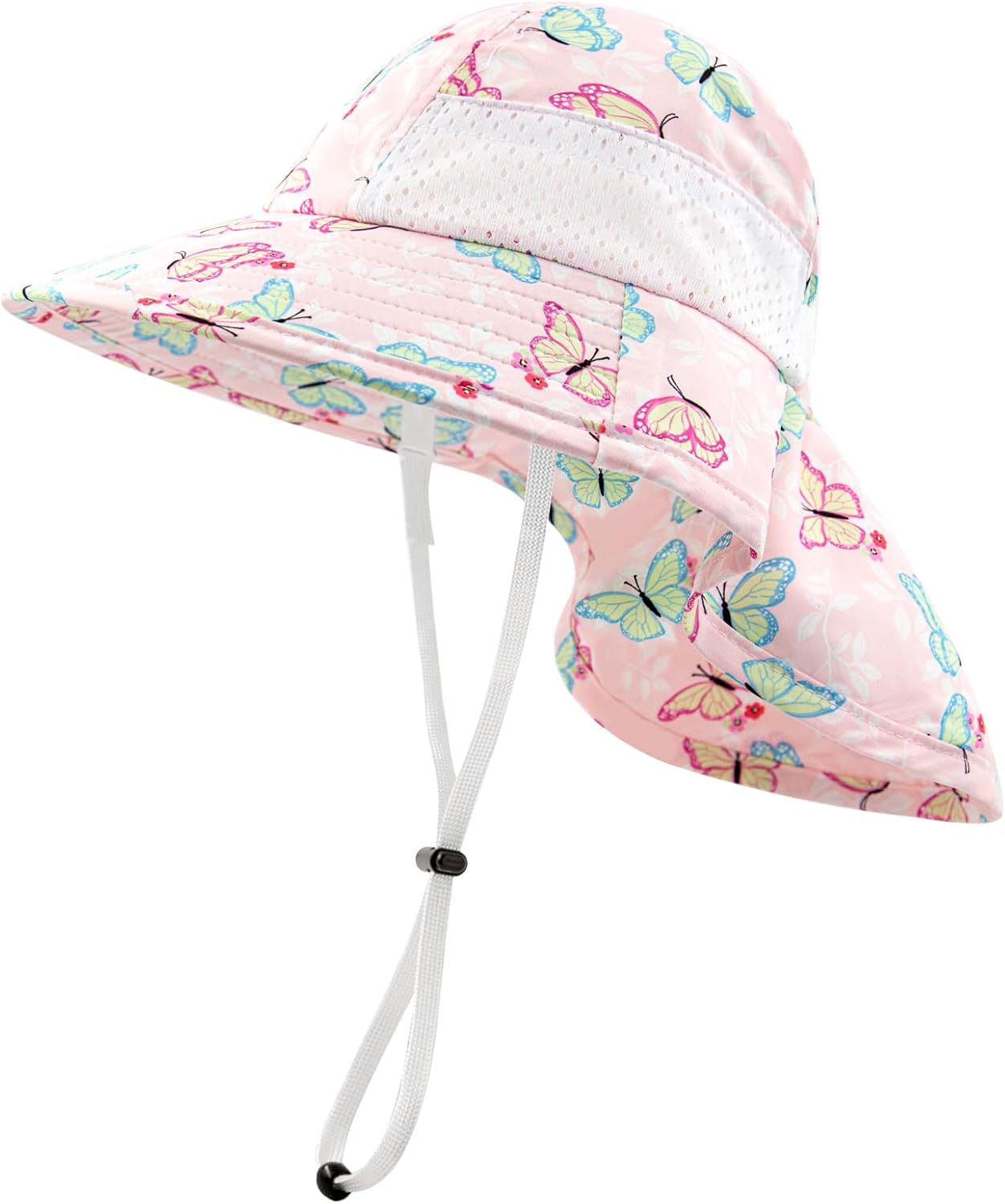 XIAOHAWANG Girls Sun Hat Baby Beach Hats Boys UPF 50+ Kids Summer Protection Cap Toddler Breathable