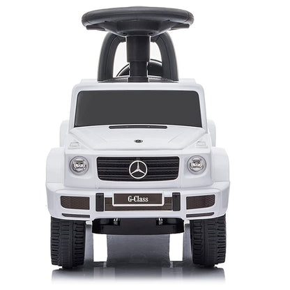Best Ride On Cars Kids Outdoor Stroller Mercedes G-Wagon Push Car with Working Lights, Horn, and
