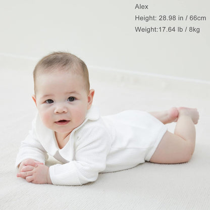pureborn Baby Boys Girls Bodysuit Super Soft Cotton Romper 0-24 Months