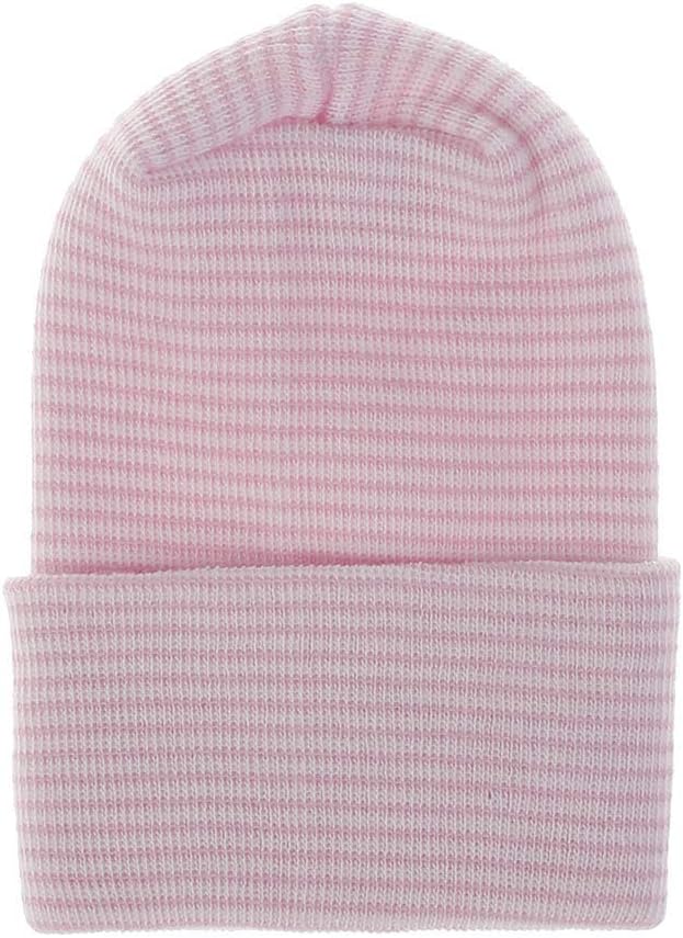 Baby Caps and Mittens Newborn Hospital Beanie Hats No Scratch Gloves Soft Babies Gift Set for Boys