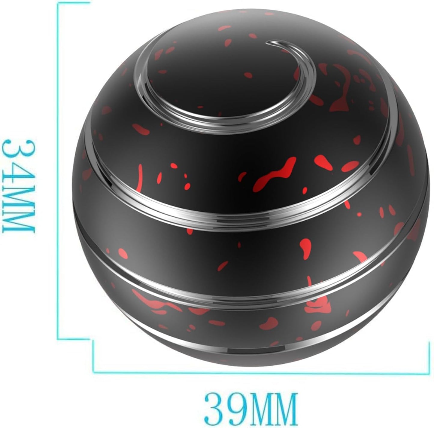 Kinetic Desk Toys, 1.54'' Kinetic Spinning Desk Toys for Kids Adults, Fidget Toys for Party Favors