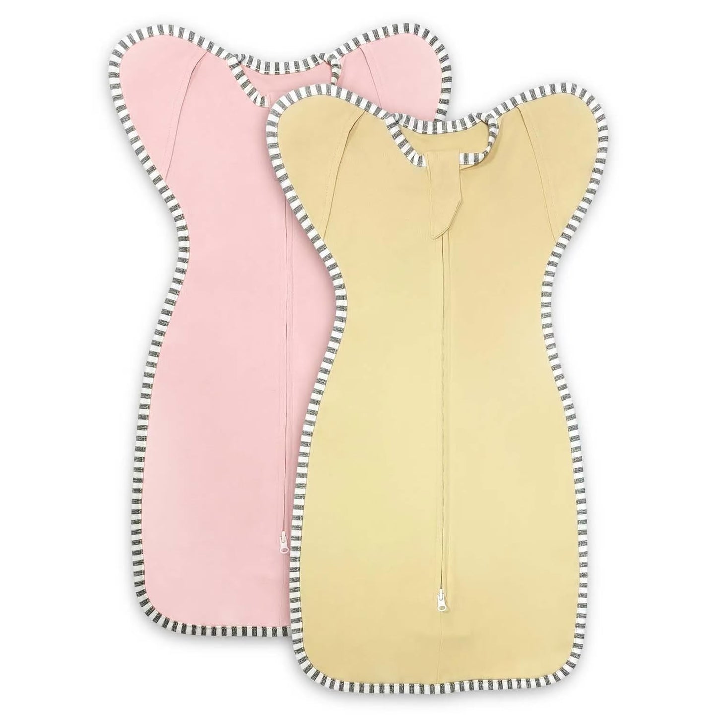 Baby Sleep Swaddles Arms up Swaddle 6-9 Months, Baby Transitional Swaddle Sack with 2-Way Zipper