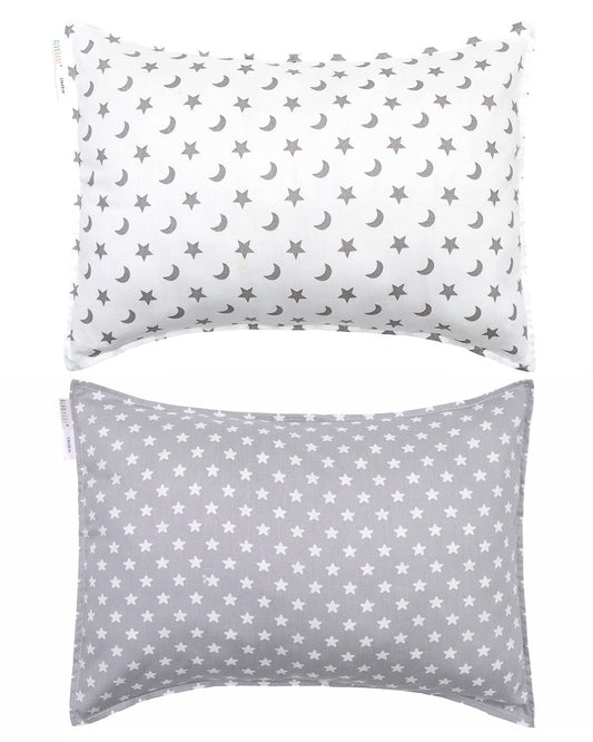 ALVABABY Toddler Pillowcases 2 Pack Organic Cotton Kids Pillow Cover Fit 13"x 18" or 12"x23"