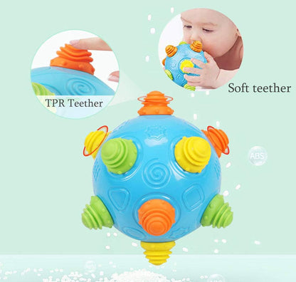 Toddler's Music Dancing Shake Ball - Move, Crawl, Bounce, Sensory Learning for Kids and Babies, Fun
