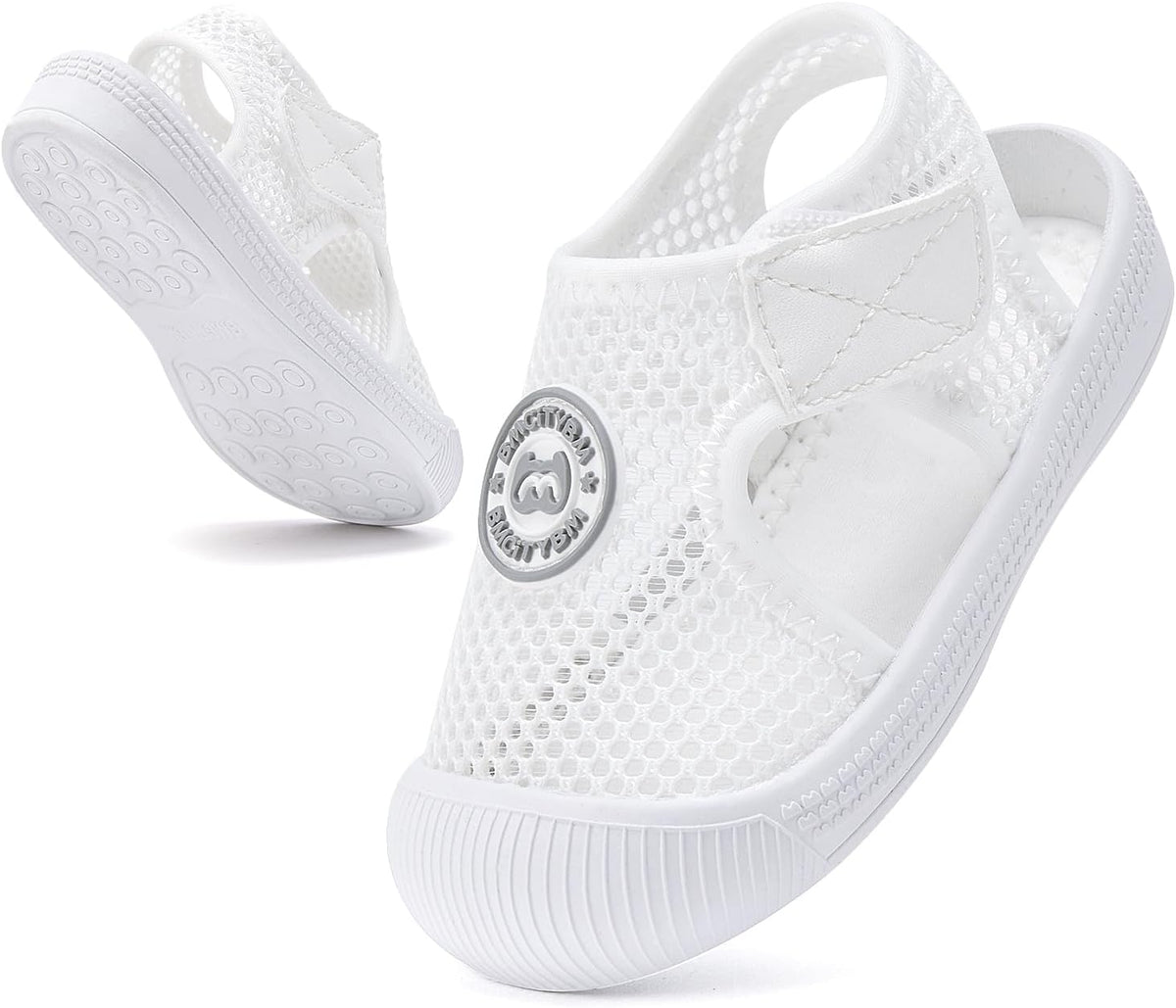 BMCiTYBM Baby Boy Girl Closed Toe Summer Sandals Lightweight Shoes Infant Non-Slip First Walking