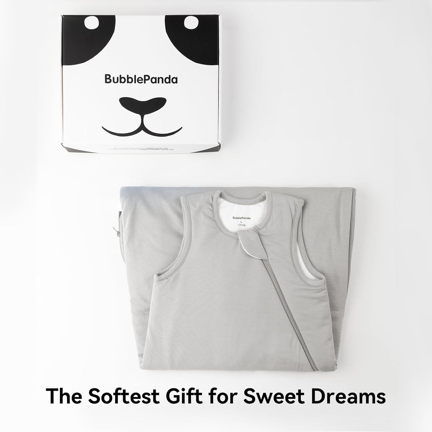 BubblePanda Rayon Made from Bamboo Sleep Sack 18-24 Months 0.5 Tog Soft Lightweight Toddler Sleep