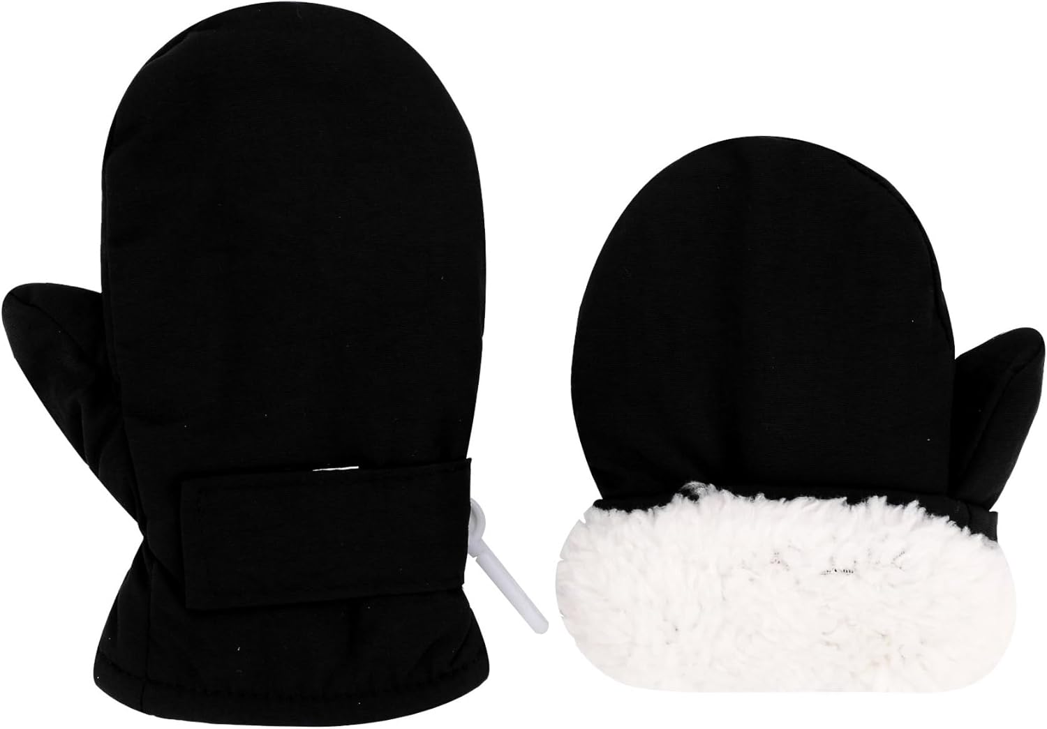 Toddler Gloves Kids Mittens Winter Warm Lined Fleece Gloves Waterproof Snow Baby Mitten for Boys