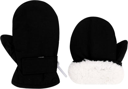 Toddler Gloves Kids Mittens Winter Warm Lined Fleece Gloves Waterproof Snow Baby Mitten for Boys