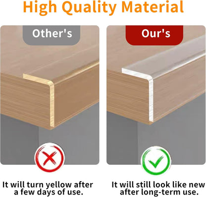 Edge Corner Protector Baby Proofing,Soft Clear Furniture Table Corner Guard & Edge Safety Cabinet