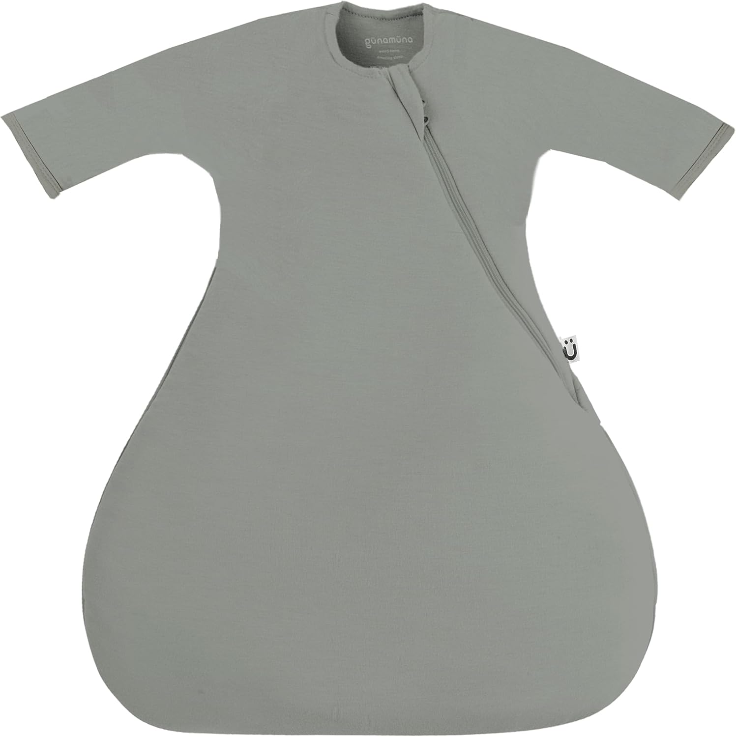 GUNAMUNA Long-Sleeve Transitional Swaddle Sleep Bag 1.0 TOG – Soothes Infants 3-6 Months, Easy