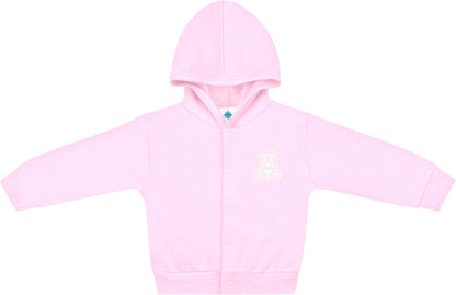Creative Knitwear College Baby Snap Hooded Jacket - Team Logo, Multiple Colors, for Boys & Girls