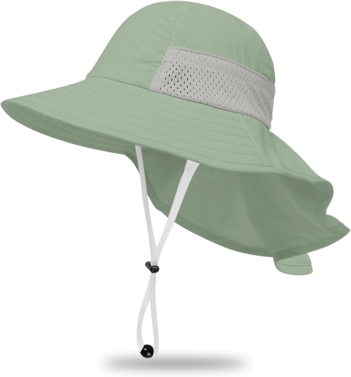 Toddler Baby Sun Hat Kids Summer UPF 50+ for Boys Girls Adjustable Beach Hats with Bucket Wide Brim