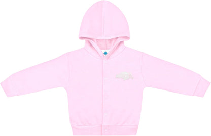 Creative Knitwear College Baby Snap Hooded Jacket - Team Logo, Multiple Colors, for Boys & Girls