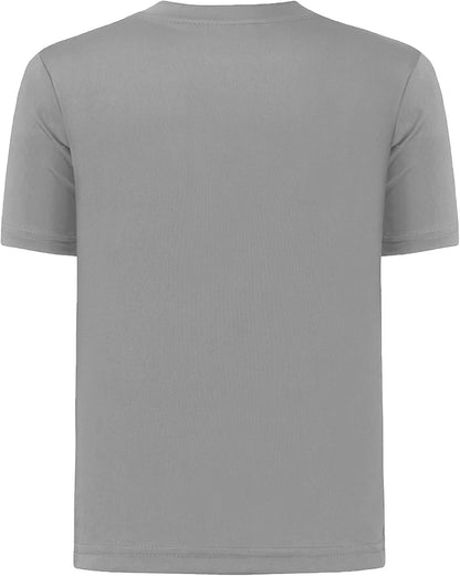 QBK 2T to Youth Neon Shirt Kids UPF 50+ Dry Fit Athletic Short Sleeve Rash Guard T Shirts for Boys