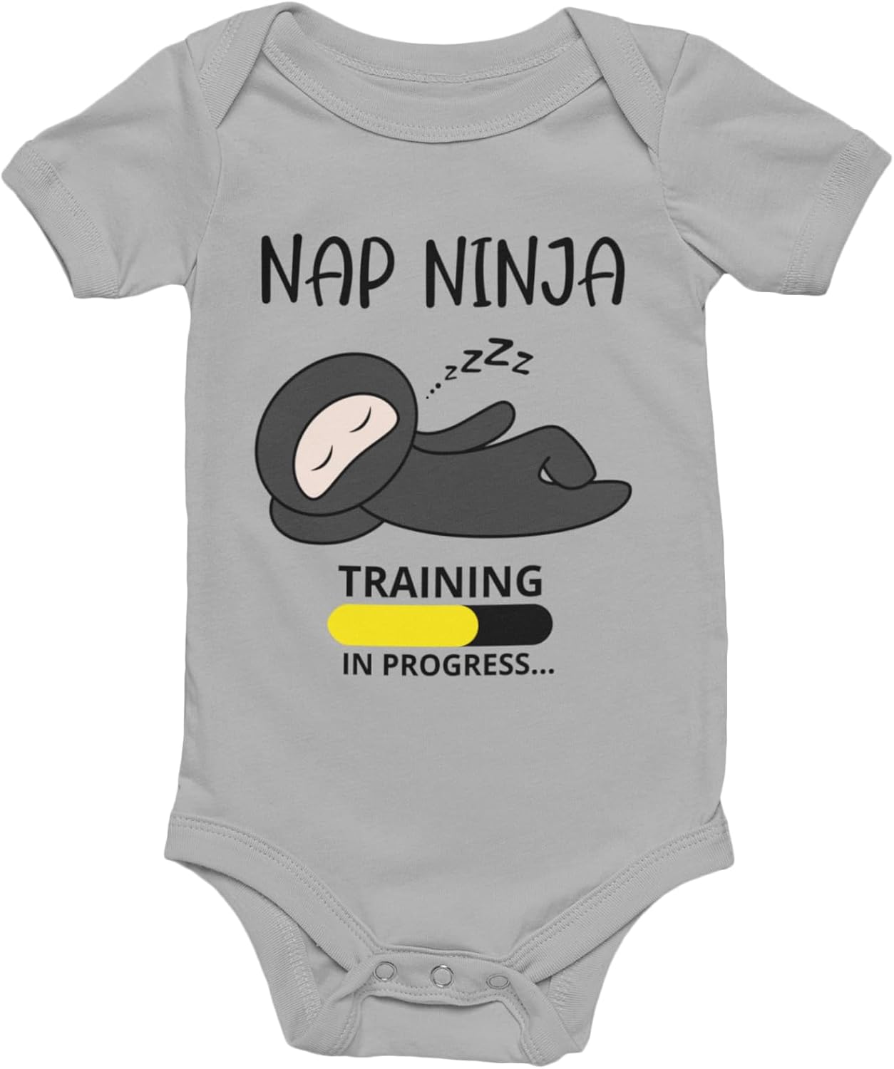 Infant Short Sleeve Baby Bodysuit for Sensitive Skin | Eczema-Friendly Newborn Clothing for Boys or