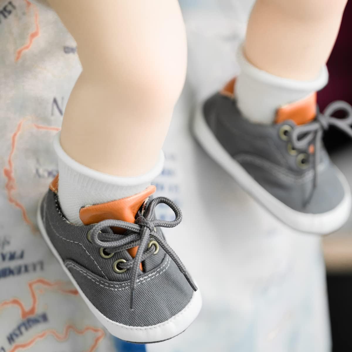 Morbido Infant Baby Boys Girls Canvas Sneaker Toddler Slip On Anti Skid Newborn First Walkers Candy