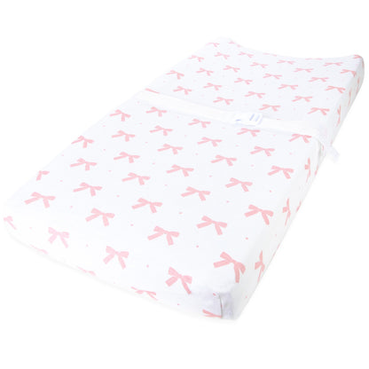 Cuddly Cubs Changing Pad Covers ??2 Pack ??Snuggly Soft Plush Cotton Changing Table Covers for Girl