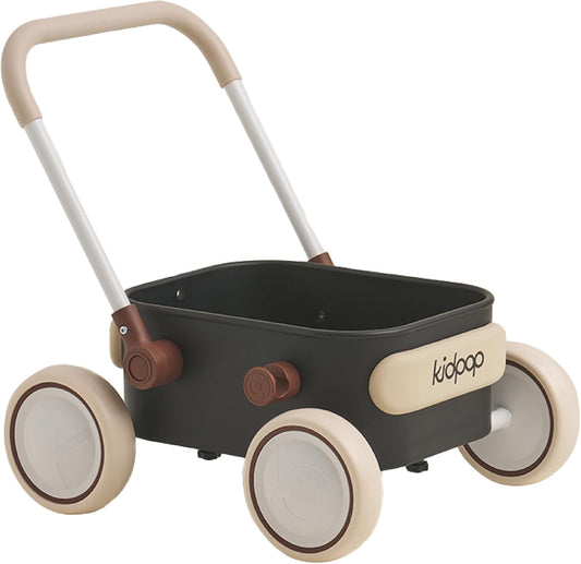 PULA Baby Push Walker with Wheels Toddler Wagon for First Learner Baby Toys 6-12 Months, 1 Year Old