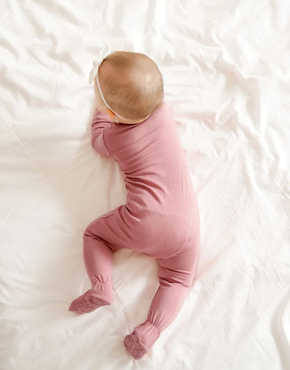 VAENAIT BABY Infant Toddler Boys Girls Footed One-Piece Sleep and Play Premium Modal Pajamas 1-2