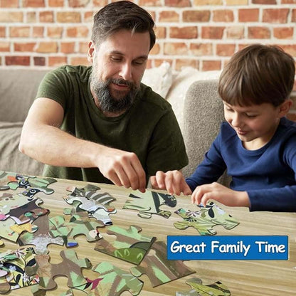 Jumbo Floor Puzzle for Kids, Large Jigsaw Puzzles 35 Piece for Kids Ages 3-5,Preschool Learning &