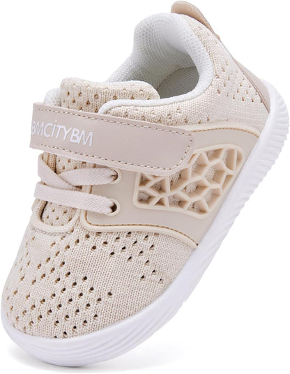 BMCiTYBM Baby Boy Girl Shoes Breathable Mesh Walking Shoes Lightweight Non-Slip Sneakers Infant