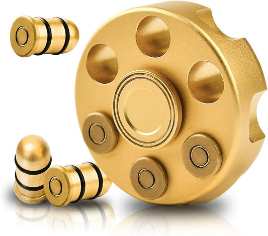 Alloy Metal Fidget Spinners for Kids Adults- Cool Sensory Handheld Finger Hand Cube Spiner for Anti