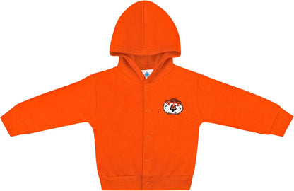 Creative Knitwear College Baby Snap Hooded Jacket - Team Logo, Multiple Colors, for Boys & Girls