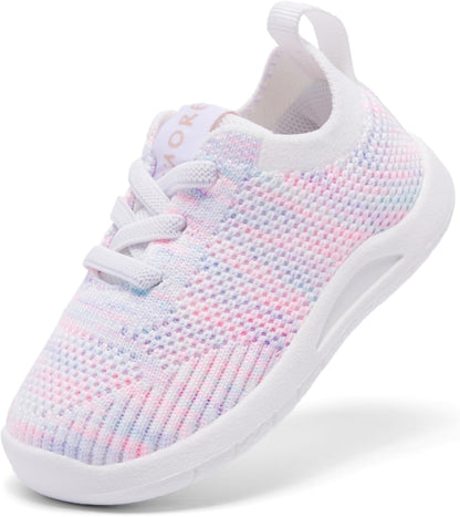 MORENDL Toddler Shoes Baby Walking Sock Shoes Infant Sneakers 0-4 Years Boy Girl Barefoot Tennis