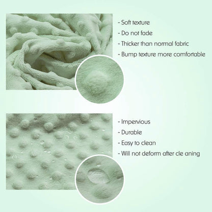 Baby Changing Pad Cover, Super Soft Plush Dot Diaper Changing Table Covers for Baby Girls and Boys