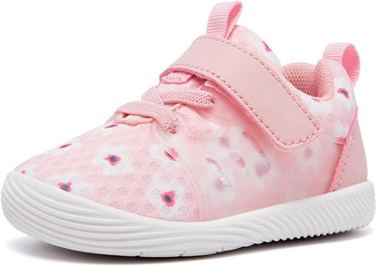 MORENDL Toddler Sneakers Baby Boys & Girls Barefoot Shoes Lightweight Breathable Walking Running