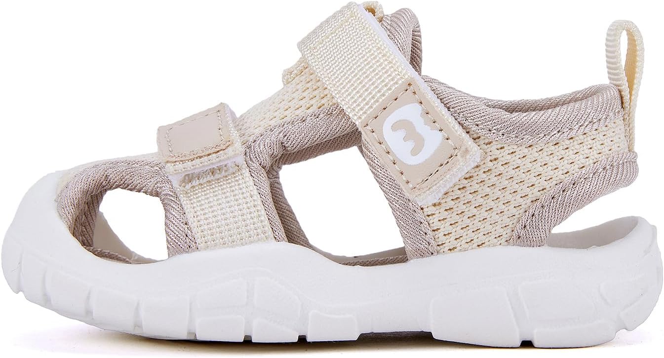 BMCiTYBM Baby Boy Girl Closed Toe Summer Sandals Lightweight Shoes Infant Non-Slip First Walking